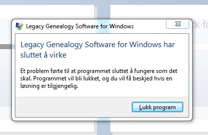 Legacy Genealogy Software for Windows har sluttet å virke...2.jpg